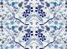 Load image into Gallery viewer, LUXURY LINEN FABRIC - MIDNIGHT GARDEN